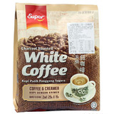 2件包邮   马来西亚进口SUPER怡保炭烧白咖啡 二合一无糖375g