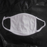 劳保用品口罩批发防尘防风防晒大三层白色纯棉卫生医护口罩