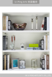简约现代样板房书房装饰品组合软装书柜摆件样板间摆件ZH235-1