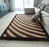 新品 免洗加厚3D立体南韩丝亮丝地毯韩国丝地毯客厅茶几卧室地毯