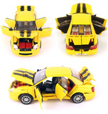 正版合金变形金刚大黄蜂汽车机器人合体模型男孩玩具生日礼物包邮