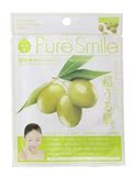 现货日本韩国制pure smile保湿补水天然植物精华美白紧致润肤面膜
