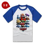Cars3 T-shirt汽车总动员亲子装t恤儿童夏装赛车衣服男女大童短袖