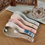 热卖新品勺子多种选择日式汤勺儿童勺陶瓷日韩风格套装餐具小弯勺
