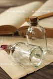 ZAKKA怀旧复古迷你小号带木塞透明许愿玻璃幸运瓶漂流瓶创意瓶子