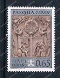 YT0103梵蒂冈2009复活节宗教浮雕雕刻版邮票1全新0629