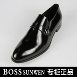 BOSSsunwen博斯绅威男鞋专柜正品BF28DA548A/H商务正装皮鞋