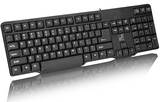 正品追光豹Q8 PS/2 USB有线单键盘 游戏电脑键盘鼠标 防水键盘