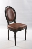 特价 新古典复古欧式实木雕花印象椅子 布艺皮面酒店咖啡厅餐椅