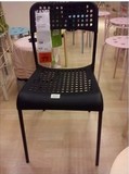 南京宜家代购IKEA 阿德 椅子餐椅 白色 黑色 红色