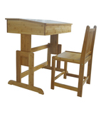 楠竹实木学生儿童学习桌可升降桌子宜家书桌椅套装可折叠简约特价