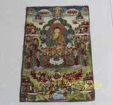 西藏佛像 唐卡刺绣丝绸刺绣尼泊尔 释迦摩尼唐卡画唐卡