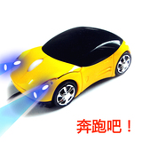 迷你韩版汽车鼠标 法拉利跑车鼠标 个性光电笔记本台式有线鼠标