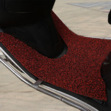 包邮摩托车电瓶电动车脚垫踏板车丝圈防滑脚踏垫皮自裁脚垫材料