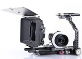 铁头套件 佳能CANON C100摄像机跟焦套件 跟焦器 遮光斗机身笼子