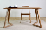 北欧实木餐桌宜家餐桌椅组合长方形饭桌小户型现代简约办公桌