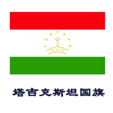 4号塔吉克斯坦国旗 96*144CM 外国旗 世界各国旗 2-5号