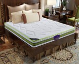 CBD新款天然乳胶床垫 九区独立弹簧袋环保椰棕床垫双面使用床垫