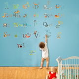 26英文字母墙贴 幼儿园教室布置墙贴画 墙面贴纸墙纸自粘墙纸贴画