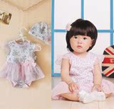 新生婴儿童连体衣夏季9夏装2女宝宝哈衣0-1岁半6个月纯棉公主衣服