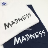 现货Madness Pocket Tee 大写涂鸦口袋短袖T恤余文乐logo男装手写