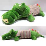 正版NICI鳄鱼公仔 抱枕压床娃娃靠枕双人枕 创意大号玩偶毛绒玩具