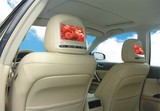 凯迪拉克专车专用头枕显示器头枕屏MP5高清车载后排座靠枕屏电视