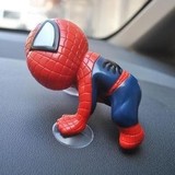 吸盘蜘蛛侠 汽车吸盘公仔挂件 汽车摆件小玩偶q版玩具