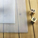 手工地毯DIY材料工具 格子板毛线门垫地毯坐垫沙发垫塑料网格子板