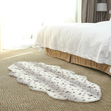 超柔长条 创意茶几客厅卧室床前脚垫 大 欧式短绒地毯 加厚 家用
