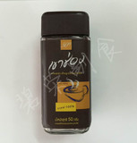 6瓶包邮 泰国进口高崇牌纯黑咖啡 高盛速溶100%玻璃瓶装50g批发