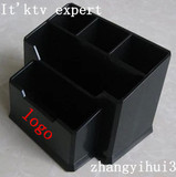 高档ktv六合一台座ktv多功能置物盒 手铃 话筒套 ktv桌面收纳盒