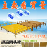 竹床折叠床单人双人床简易床午休床躺椅实木凉床1.2米沙发床1.5米
