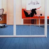 可水洗 商用办公室会客室拼接沥青方块地毯 桌球室台球房化纤地毯