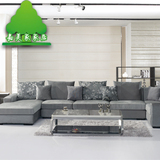 嘉美家 品牌高档布艺沙发 现代大客厅沙发组合 爱依瑞斯沙发风格