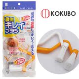 日本KOKUBO原装进口厕所马桶弯头塑料清洁除垢小刷子软毛卡通创意