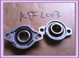 小轴承座带座轴承 锌合金微型带座轴承 菱形式 KFL003=内径17MM