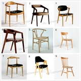 新品北欧实木 餐椅靠背椅子沙发椅办公椅茶室餐厅椅咖啡椅电脑椅