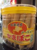 日本进口北海道芝士鱼肠奶酪鱼肉肠 宝宝零食50根/桶 2016年12月