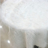 白色长毛地毯婚庆装饰道具珠宝首饰品垫毛毛绒料喜庆用品客厅特价
