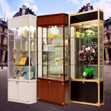 深圳展示柜精品货架玻璃样品柜可拆装铝合金展柜陈列柜手机配件柜