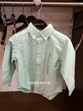 美国代购Polo Ralph Lauren拉夫劳伦男童男大童格子长袖衬衫衬衣