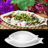 陶瓷盘子蒸鱼盘大号菜盘日式家用酒店餐具碟子碗特色创意餐盘西式