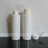 100ML白色翻盖瓶 乳液瓶 盖子瓶  化妆品分装瓶 PET样品空瓶子
