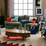 工厂定制法式简约实木可折叠多功能沙发床美式乡村新古典客厅家具