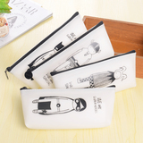 韩国文具可爱皮质可可王国铅笔袋韩版男女创意简约笔盒学习用品