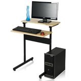 竹木色小型长60*宽57*80cm简易台式电脑桌宿舍家用学习书桌子包邮