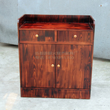 实木备餐柜 碳化实木餐边柜 现代中式储物茶水碗筷柜备餐柜