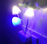 创意小夜灯插电led自动光控感应灯卧室婴儿宝宝喂奶床头灯壁夜光