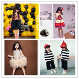 2016新款儿童摄影服装批发韩版影楼7-8岁女童主题写真拍照服饰